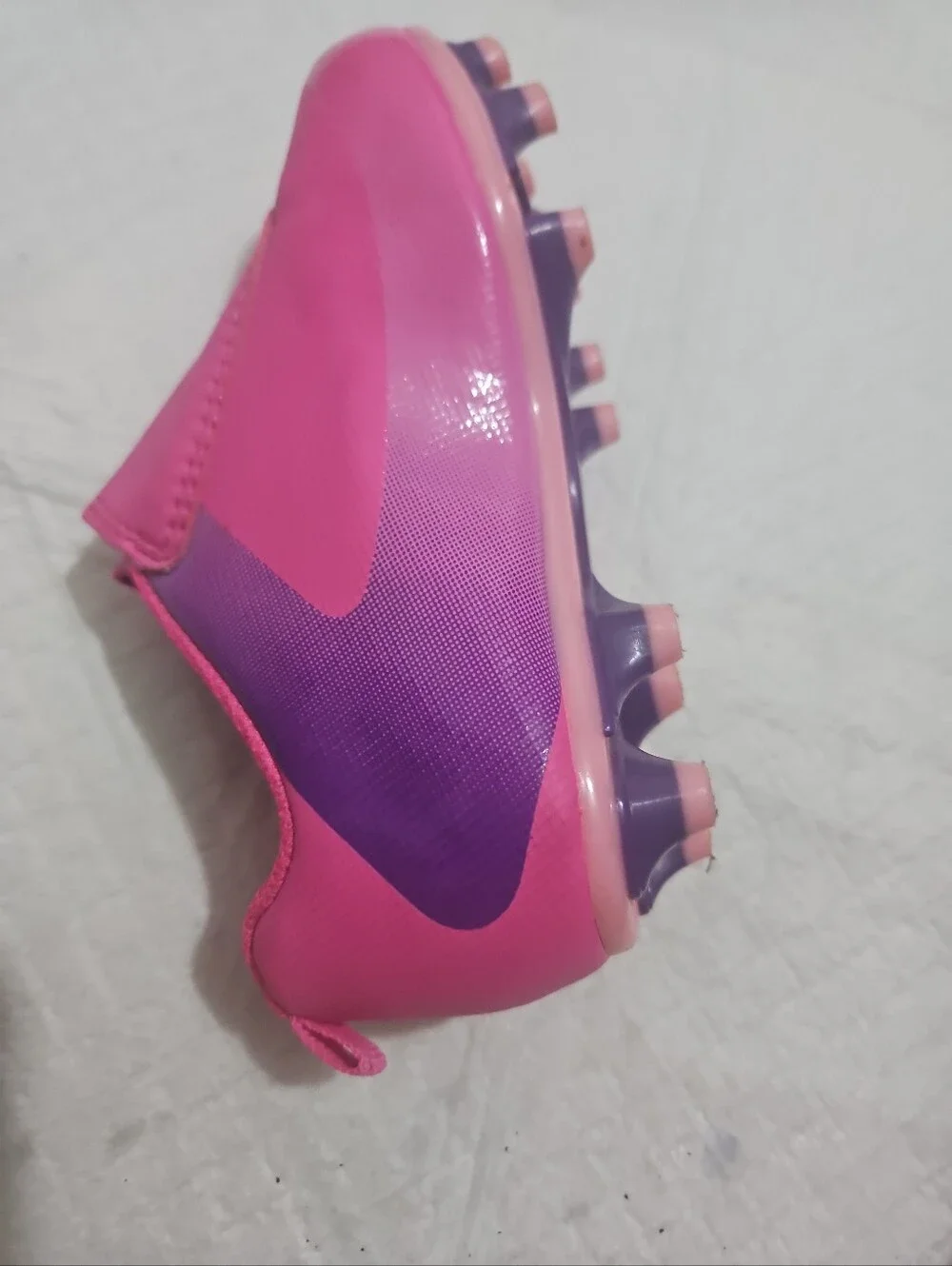 Carters Kids Fica Sports Cleats Slip-On Active Shoes in  Pink Sz 7